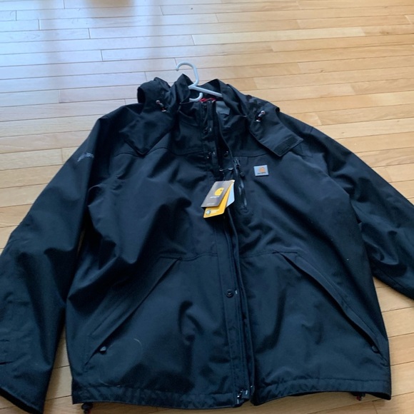 Carhartt Other - NWT Carhartt Shoreline Jacket (Black/ 2xl talk)